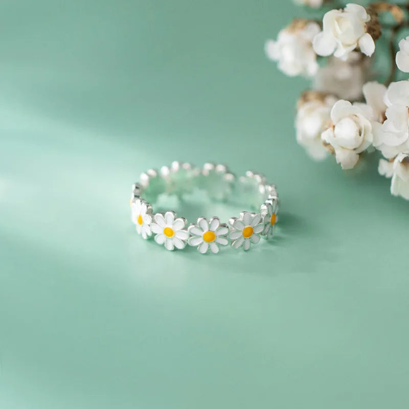 Bague florale